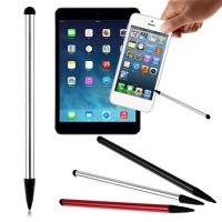 【lz】﹍❒  Telefone móvel touch screen stylus metal caneta esferográfica adequado para iphone samsung tablet 3pcs