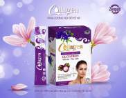 Cốm uống đẹp da collagen Măng cụt đậu biếc zenpali