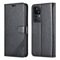 Thinmon โทรศัพท์ Xiaomi 12T/12 Tpro/K50อัลตร้ากระเป๋าสตางค์ย้อนยุคแบบพลิกได้เคสที่มีช่องเสียบการ์ดแม่เหล็กหรูหราฝาครอบป้องกัน