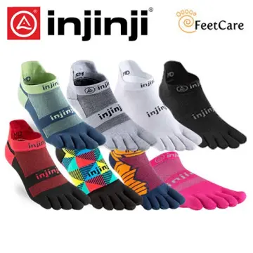 Injinji Run No Show LightWeight Toe Socks