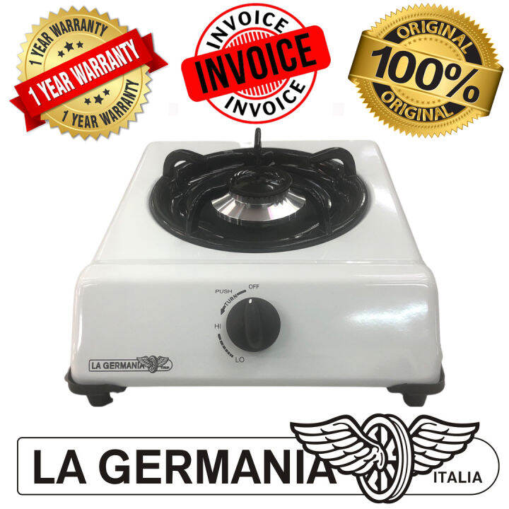 ORIGINAL LA GERMANIA GAS STOVE SINGLE (1 YR WARRANTY) Lazada PH