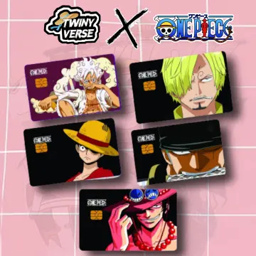 One piece anime credit card skin