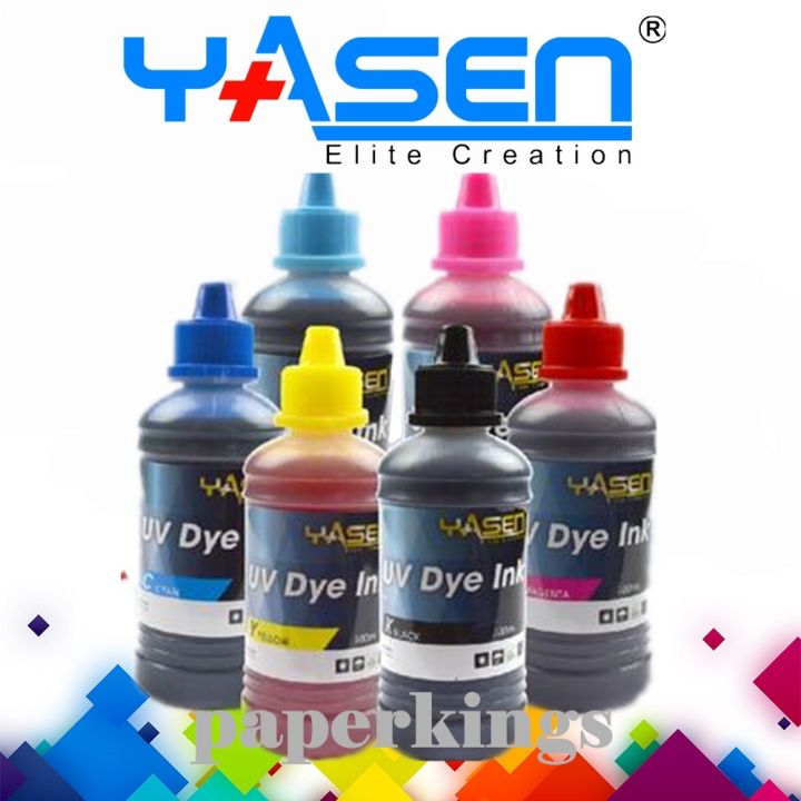 Yasen Epson Printers Uv Dye Ink 100ml L120 L310 L220 Me10 Xp220 Me101 L360 Lazada Ph 2844