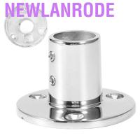 Newlanrode Boat Hand Rail Fitting-90 Degree Round Tube Base Railing Fitting Heavy Dudy 316 Stainless Steel Marine Parts