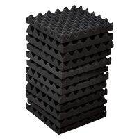 12 Pack Self-Adhesive Sound Proof Foam Panels High Density Soundproof Wall Panels Egg Crate Sound Panels