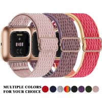 Nylon Elastic Watch Band For Fitbit Versa 2/Versa Lite Strap Bracelet Watchband Wristband Strap For Fitbit Versa 2/Versa 1 Band Straps