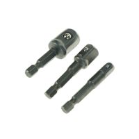 {SAVAGE Hardware Tools} 1/4 3/8 1/2 Quot; 3PC ผลกระทบเจาะซ็อกเก็ตอะแดปเตอร์บิตตั้งมินิขยายก้านเครื่องมือไฟฟ้าไดร์เวอร์อ่อนนุชที่มีคุณภาพสูง