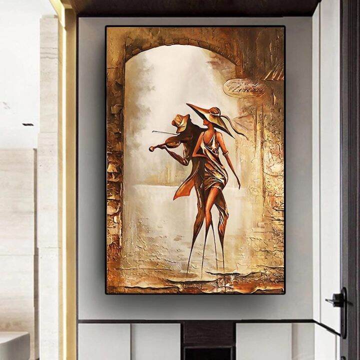 บทคัดย่อ-wonderful-love-ภาพวาดผ้าใบ-โปสเตอร์ผู้หญิงและผู้ชาย-street-ภาพพิมพ์สีทองภาพผนังศิลปะสำหรับตกแต่งห้องนอน