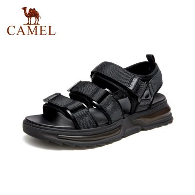 Cameljeans รองเท้าผู้ชายฤดูร้อนรองเท้าแตะกีฬาสบายๆรองเท้ากันลื่นด้านล่างนุ่ม