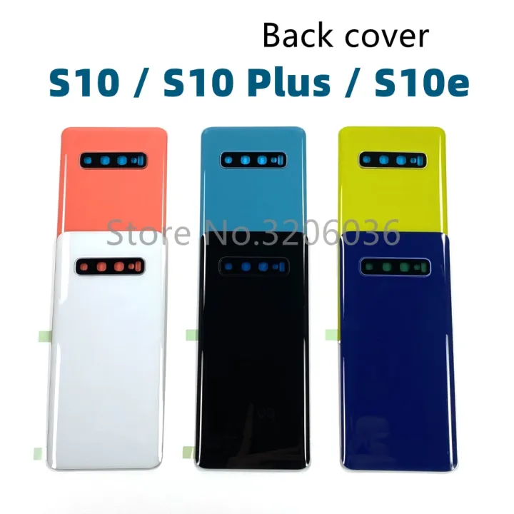 For Samsung Galaxy S10 S10+ Plus S10e Back Glass Battery Cover Rear