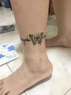 Một số mẫu lắc chân các b nha  Mini tattoo  tribal  Facebook