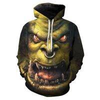 Sudadera con capucha de World Of Warcraft para hombre y mujer, jersey con estampado 3D de juego, ropa de calle a la moda, abrigo de estilo Harajuku, novedad de 2022