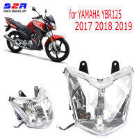 สำหรับ Yamaha YBR Z 125พร้อม ybrz 125YBR125Z YBR 125Z ไฟหน้ารถจักรยานยนต์ไฟหน้าไฟหน้าโคมไฟ2017 2018 2019 12V