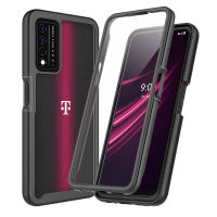 T-Mobile REVVL V+ 5G Case, Built-in Screen Protector Full Body Rugged Shockproof Case Cover for T-Mobile REVVL V+ 5G