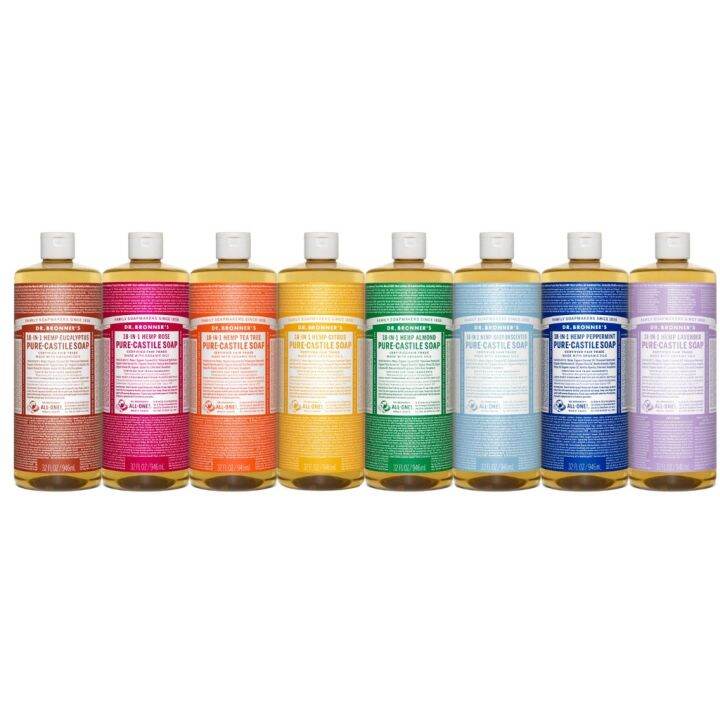 Dr. Bronner’s PureCastile Liquid Soap, 32 Fl oz 946 mL Lazada PH