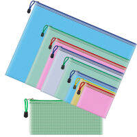 9 Sizes Waterproof Plastic Document Pouch for Travel Storage, School Supplies, Office Appliances and Home Organize