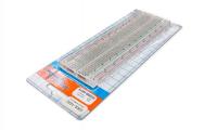 [Gravitechthai] Solderless Breadboard 830 PTS (CLEAR) บอร์ดทดลองที่จุดเสีบบมากถึง830จุด เล็กกระทัดรัดสะดวกต่อการใช้งาน