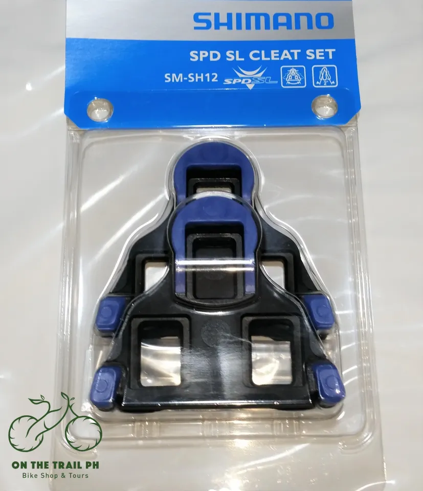 shimano spd sl blue cleats