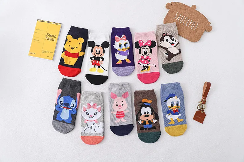 5pairs Boys Cartoon Duck Pattern Socks