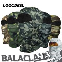 【CW】 LOOGDEEL Fleece Warm Camouflage Hat Windproof Cold resistant Cycling Motorcycle Ski Face Soft Headgear