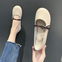 Soft Soled Round Toe Shoes Women 2022 New Cute Fashion Flat Shoes Single Shoes