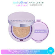 Phấn Nước April Skin Ultra Slim Cushion Airy Powder Slim Fixing Clear Cover