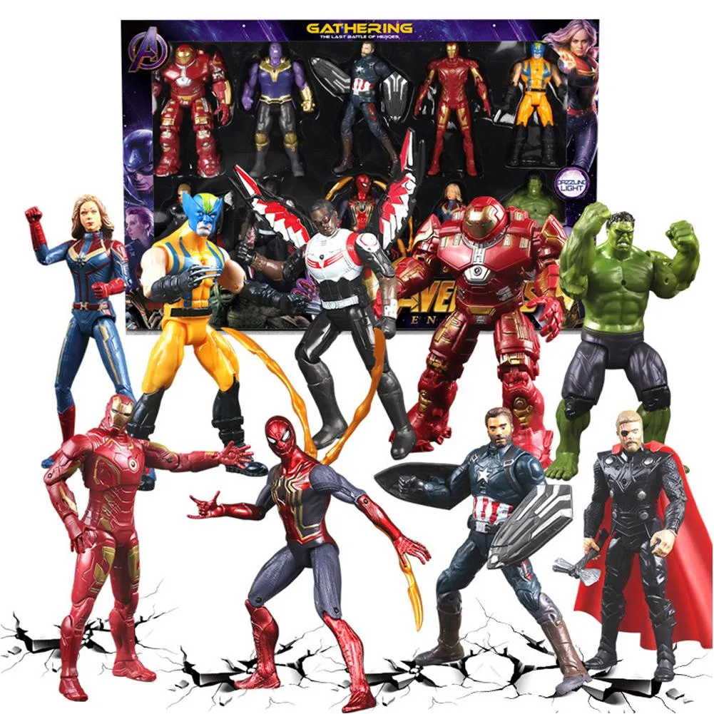 RCTOWN Mô Hình Nhân Vật Siêu Anh Hùng Marvel Avengers Liên Minh ...