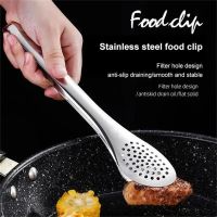 1pc Kitchen Utensils BBQ Food Clip Kitchen Chief Tongs Stainless Steel Portable for Picnic Barbecue Cooking Articles Cooking Utensils