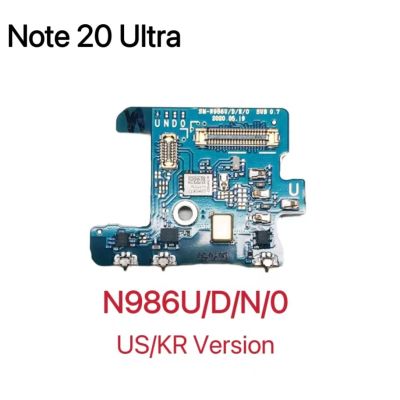 ต้นฉบับสําหรับ Samsung Galaxy Note 20 Ultra Note20U N986U / D / N / 0 / B / BF / F ไมโครโฟน Mic Board พอร์ตชาร์จ Flex Cable Connector Wit