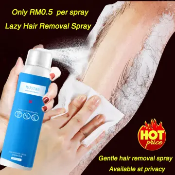 Permanent hair deals removal spray