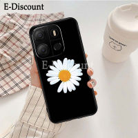 คลังสินค้าพร้อมเคสสำหรับ Tecno POP 7 POP 6 Pro POP 5 Lite เคสดอกไม้พับเป็นขาตั้งเคสนิ่มสำหรับ Tecno POP 5 Lite POP 6 Pro POP 7 ฝาหลัง