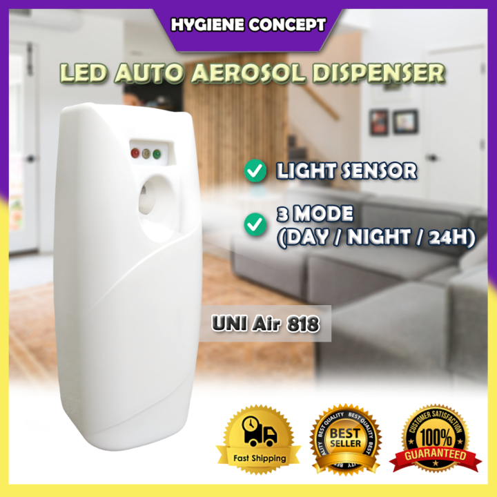 UNI Air 818 LED Auto Aerosol Dispenser / Aerosol Air Freshener ...