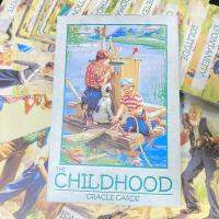 12*8 ซม. Childhood Oracle Tarot 45 ใบ