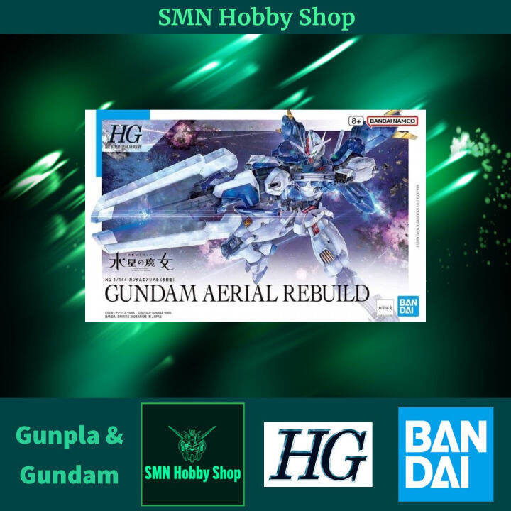 HG 1/144 Gundam Aerial Rebuild 019 Gunpla Gundam [HGTWFM] (Bandai) | Lazada