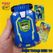 Đồ Chơi Điện Thoại Ben 10 Kèm 3 Thẻ Màn Hình A1084 - SIBSO