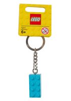 LEGO Keychain 2x4 Stud Turquoise 853380