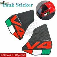 Fit for 2021 2022 Ducati Multistrada V4 1100 Sport 1100S Motorcycle Tank Traction Side Pad Gas Fuel Knee Grip Decal