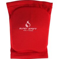 SUPER SPORT สนับเข่า มีฟองน้ำ Knee Pad W/Sponge 4020 - Red 1 อัน