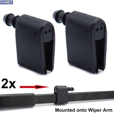 2ชิ้นเซ็ตด้านหน้ากระจก Wiper เครื่องซักผ้าหัวฉีดสเปรย์ Jet สำหรับ Benz Sprinter VW Crafter 2006 - 2018 2E1955985 2E1955986