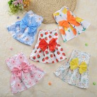 Dog dress for Female Pet Cat Puppy Floral Princess Skirt S-XL Dresses