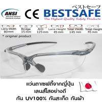 แว่นตาเซฟตี้จากญี่ปุ่น กันฝ้า กัน UV กันสะเก็ดต่างๆ ปลอดภัย 100% เลนส์ใส