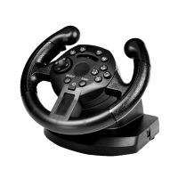 Racing Steering Wheel Driving Racing Game Handle Joysticks Pad Steering Wheel Vibration for Computer PlayStation 3