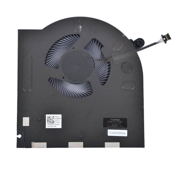 CPU GPU Cooling Fan for Dell Alienware M17 R3 M17 R4 RTX Graphics