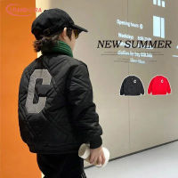 IP childrens padded clothes winter baseball jacket Boys and girls Korean fashion padded casual jacket oig