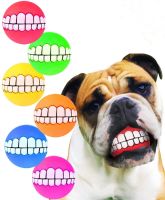 [Big Spade] ตลกฟันลูกสำหรับสุนัขปลอดสารพิษสำหรับลูกสุนัขขนาดเล็กขนาดใหญ่ Doggies ฟันเคี้ยวของเล่นสุนัขยิ้มลูกสัตว์เลี้ยงน่ารัก Doggy ของขวัญ
