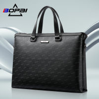 BOPAI Business Laptop Briefcase Men 15 Inch Computer Handbag Document Bag For Male High Quality Portable Notebook Crossbody Pack