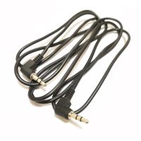 ✆✆ NCHTEK 5Ft(1.5M) 3.5mm mini-plug stereo cable w/ 90 degree right angle plugs MP3 ipod cord / 50PCS