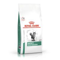 ห้ามพลาด [ลด50%] แถมส่งฟรี Royal Canin Satiety อาหารแมวลดน้ำหนัก 1.5กก.