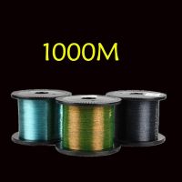 ไบโอนิคตกปลาแบบเส้นเดี่ยวที่มองเห็นได้ยาว1000เมตร,ด้ายไนลอนปลาตะเพียนแบบ Monofilament