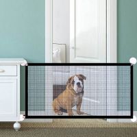 Dog Fence Indoor Isolation Gate Baby Playpen Foldable Obstacle Safety Barrier Protection Net Security Enclosure Pet Accessories